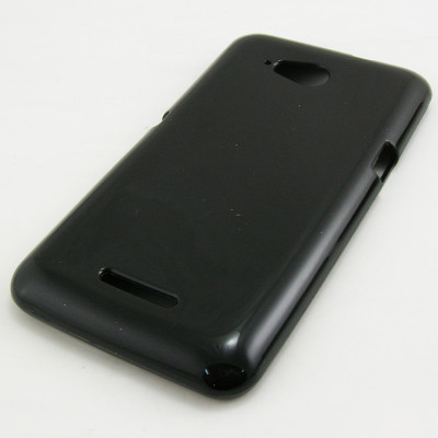 Силиконови гърбове Силиконови гърбове за Sony Силиконов гръб ТПУ гланц JELLY  CASE за Sony Xperia E4G/ E4G Dual черен